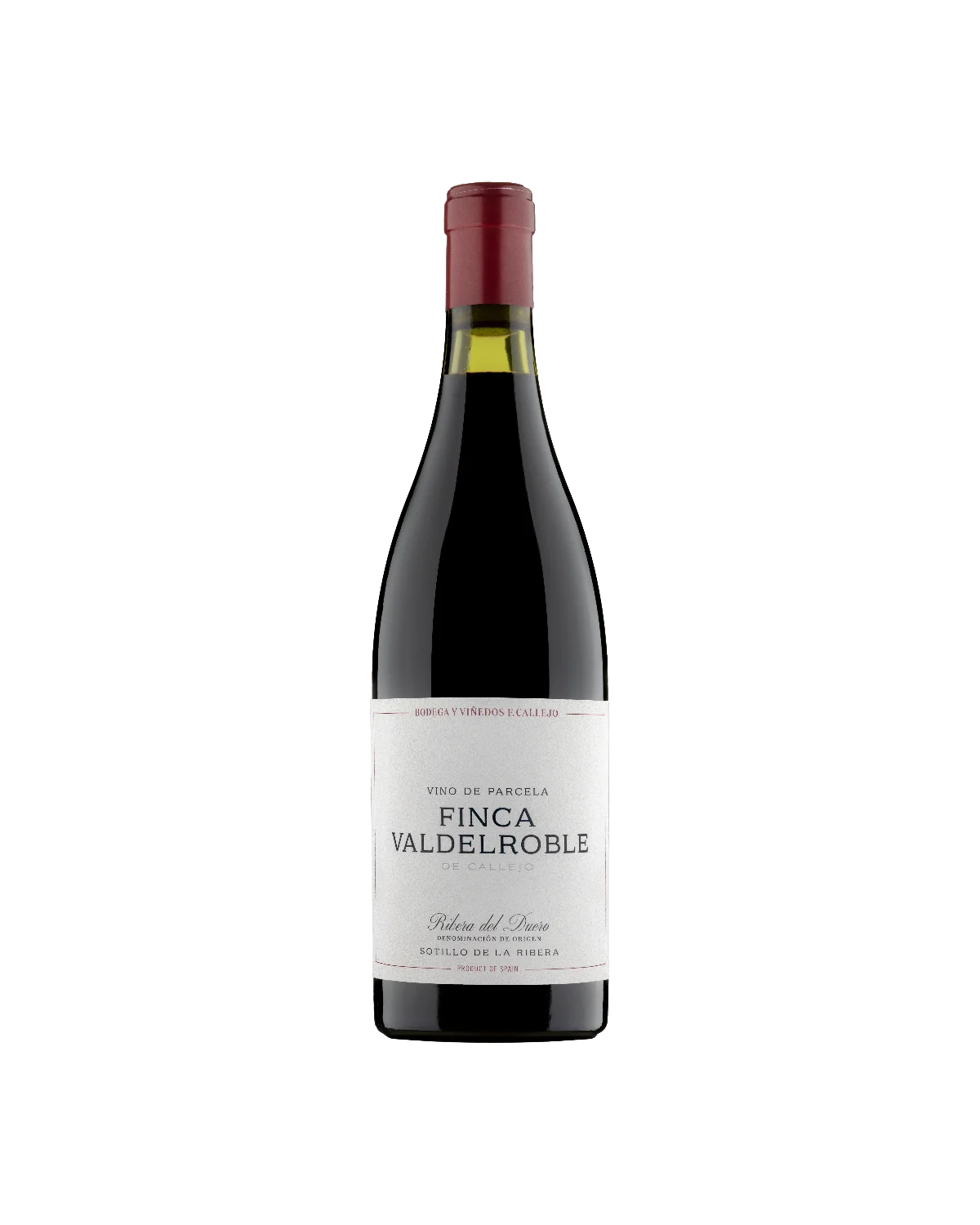 Bodega y Viñedos F. Callejo Finca Valderoble Crianza, Tempranillo, Merlot y algunos toques de Syrah
